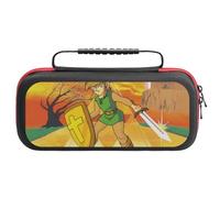 Borsa Switch 2 The Legend of ZeldaMoko Con 20 Slot , Cover Dockabile Per Joy-Con , Custodia Grigio Antishock One Size