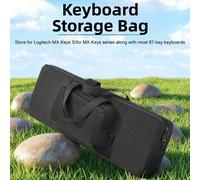 Borsa tastiera 87 tasti per Logitech per tasti MX con nylon e doppia cerniera