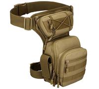 Borsa tattica da gamba, marsupio regolabile per escursionismo, fotografia e pesca, marsupio impermeabile in poliestere con fibbie a sgancio rapido