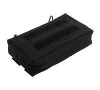 Borsa tattica GP MOLLE Admin Pouch Militare Modulare Utility Tools EDC Borsa Multiuso 500D Nylon, Nero , Taglia unica