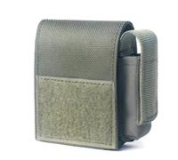 Borsa tattica Molle per il trasporto giornaliero, per kit da esterno, attrezzatura, articoli vari, scomparto per batteria militare, cintura, portafoglio, organizer per attrezzatura da esterno (Green)