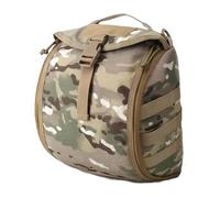 Borsa Tattica per Casco, Imbottita per Softair, Caschi da Esterno; Borsa Molle con Design Antigraffio, Fodera in Pile.(CP)