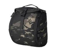 Borsa Tattica per Casco, Imbottita per Softair, Caschi da Esterno; Borsa Molle con Design Antigraffio, Fodera in Pile.(BKCP)