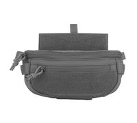 Borsa Tattica per Il Trasporto Addominale con Anello e Passante, Borsa per Attrezzi da Trasporto, Marsupio per Gilet Chest Rig(Gray)