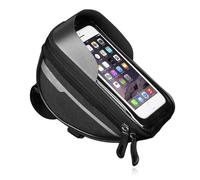 Borsa Telaio da Bicicletta, Borsa Bici Telaio Sgancio Rapido, Borsa Manubrio Bici Staccabile, Borsa Bici Touch Screen Sensibile, Borsa Bici Telaio Impermeabile, per Smartphone Fino a 6,8,con 2L Grande