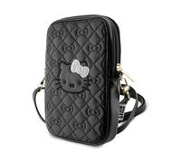 CG MOBILE Hello Kitty HKPBPEKHBPK - Borsa trapuntata, colore: Nero, Nero