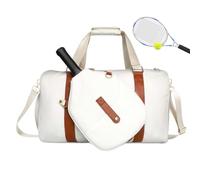 Borsa Tennis Alla modaa | Capiente Impermeabile Portatile Donna Uomo | borsa sportiva duffle bag tote da viaggio scarpe asciugamano vestiti borraccia spiaggia campeggio outdoor