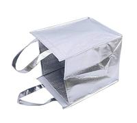 Borsa termica， 1 pz. Sacchetti for conservare il ghiaccio in alluminio, isolati, borsa termica for alimenti da spiaggia, resistenti, scatole for esterni, pieghevoli, borsa termica for pranzo, borsa da