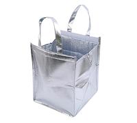 Borsa termica， 1 pz. Sacchetti for conservare il ghiaccio in alluminio, isolati, borsa termica for alimenti da spiaggia, resistenti, scatole for esterni, pieghevoli, borsa termica for pranzo, borsa da