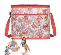 Borsa termica | 18L pieghevole freezer shopping tote | impermeabile multifunzionale grande morbida borsa frigo per sport Daycare canottaggio viaggi pesca all'aperto tailgating bagagliaio auto
