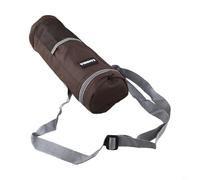 Borsa termica a cilindro per escursioni all'aperto, porta bottiglie d'acqua portatile e lattine con tracolla, capacità 1,5 l/2 l, tessuto Oxford con foglio di alluminio (1,5 l, grigio)