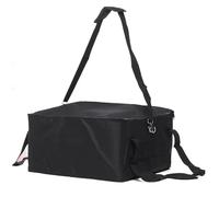 Borsa Termica, Borsa Termica Grande Pizza Contenitore termico da 16 pollici, resistente, in tessuto Oxford, for la consegna di pizze, for alimenti freschi, rosso, isolato, facile da usare, portatile(B