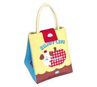 Borsa termica carina per il pranzo, contenitore termico alla moda per l'impiegato d'ufficio