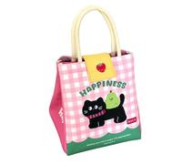 Borsa termica carina per il pranzo, contenitore termico alla moda per l'impiegato d'ufficio