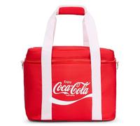 Borsa termica con licenza ufficiale Coca-Cola, 20 l, con tracolla rimovibile e maniglia per il trasporto (32 cm x 28 cm)