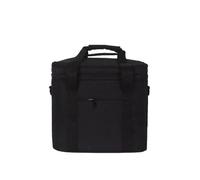 Borsa termica da 18 l, grande, isolamento termico, per picnic, portatile, contenitore per piante, borsa termica per alimenti, borsa termica (nero)