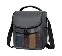 Borsa termica da campeggio - Borsa termica leggera e portatile per viaggi e escursioni, morbida borsa termica isolata, leggera ed elegante, per picnic, arrampicata, avventure all'aria aperta