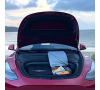 Borsa termica da campeggio Tesbeauty Borse isolate a tenuta stagna versatile per la spesa per Tesla Model Y Model X Frunk Organizer Due Borse Spallacci Forniti
