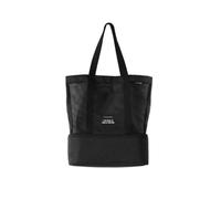 Borsa Termica Doppio Strato con Cerniera, in Nylon Nero | Leggera e Facile da Pulire, Scomparto Refrigerato Extra Grande, per Turismo e Viaggio