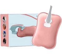 Borsa termica elettrica, borsa termica per borsa dell'acqua calda, borsa dell'acqua calda a doppio isolamento in silicone a 6 strati con cuscinetto riscaldante per alleviare il dolore