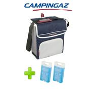 BORSA TERMICA FOLD' N COOL 20 LITRI DARK BLUE CAMPINGAZ + 2 PEZZI FREEZ PACK M10