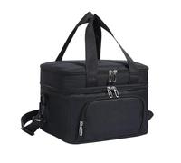Borsa termica for il pranzo - Borsa termica a tenuta stagna, tracolla regolabile, borsa da viaggio riutilizzabile for il pranzo for uomini e donne, for lavoro e scuola