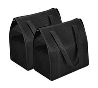 Borsa Termica Frigo Isolata Con Chiusura A Zip Superiore, 2 Pezzi Shopper