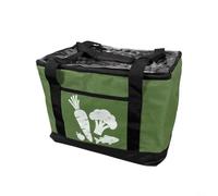 Borsa termica in tessuto Oxford ispessito, 36 l, resistente, in tessuto | Mantiene il cibo caldo o freddo per oltre 5 ore, rivestimento in PEVA, guarnizione a tenuta stagna, ideale per lavoro