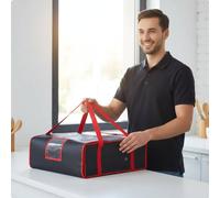 Borsa Termica Isolante Per Pizza, Borsa Portatile Per Il Trasporto Dei Pasti