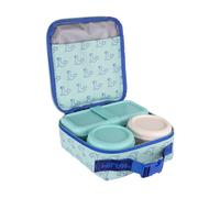 MILAN® Borsa termica porta alimenti (3,9 L) con 3 contenitori per alimenti, 460 since 1918, verde