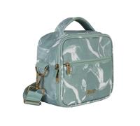 MILAN® Borsa termica porta alimenti (3,5 L) con 3 contenitori, serie Lava, verde