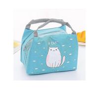 Borsa termica per alimenti per bambini, scaldavivande, borsa isolante per latte, a forma di gatto e