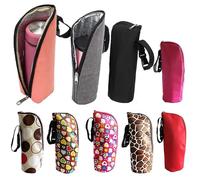 Borsa termica per biberon blu navy per neonati