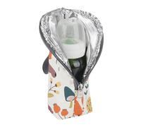 Borsa termica per biberon isolata - Borsa termica per biberon | Borsa impermeabile con vano portaoggetti per allattamento, kita e da viaggio, b, vedi descrizione, Vedi descrizione