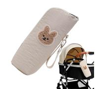 Borsa termica per biberon, portatile, per riscaldare il latte materno, portabottiglie per allattamento, per casa, viaggi, viaggi, uscite, passeggiate, campeggio, picnic, Color crema, Refer to