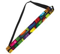 Borsa termica per birra da golf, borsa termica Oxford da golf, accessori da golf, 7 lattine isolate con cartoni animati, con tracolla regolabile e doppia cerniera per mantenere il freddo, Multicolore,