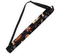 Borsa termica per birra da golf, borsa termica Oxford da golf, accessori da golf, 7 lattine isolate con stampa di libri magici, con tracolla regolabile e doppia cerniera per mantenere il freddo,