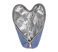 Borsa termica per bottiglia di latte, manico isolante per biberon, sacchetto per pollturier isolato dal latte materno - Contenitore per manico in vetro ispessito, blu, Se référer au descriptif,