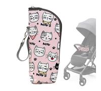 Borsa termica per bottiglia - porta borraccia isotermica per conservazione freschezza, portabicchieri isolanti da viaggio per pic-nic, campeggio all'aperto