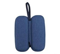 Borsa termica per congelatore con foglio di alluminio per interni ed esterni, per conservazione frigorifera (blu)