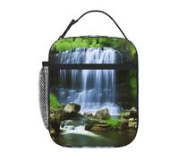 Borsa termica per il pranzo a cascata che scorre verso il basso, borsa termica per il pranzo, borsa termica per picnic, lavoro