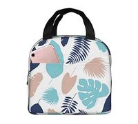Borsa termica per il pranzo a foglia Multi Element Art Lunch Box Riutilizzabile Cute Tote Lunch Box per adulti e bambini, borse per il pranzo più fresche a tenuta stagna per lavoro, ufficio, viaggi,