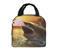 Borsa termica per il pranzo al crepuscolo, per donne e uomini, a prova di perdite, borsa termica per il pranzo, per il lavoro e il picnic