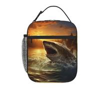Borsa termica per il pranzo al crepuscolo, per donne e uomini, borsa termica per picnic, lavoro