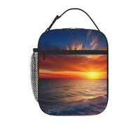 Borsa termica per il pranzo al mare e al tramonto, per donne e uomini, borsa termica per picnic, lavoro