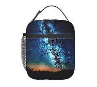 Borsa termica per il pranzo Cielo pieno di stelle Lunch Box per donne e uomini Borsa termica riutilizzabile a prova di perdite per ufficio Picnic