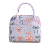 Borsa termica per il pranzo con a farfalla - Borsa impermeabile per il lavoro e la scuola | Borsa termica impermeabile di grande capacità | Scatola da pranzo riutilizzabile per picnic, viaggi