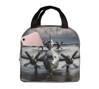 Borsa termica per il pranzo con aereo dell'esercito americano, borsa da picnic, borsa da lavoro, borsa da campeggio, conservazione fresca