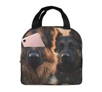 Borsa termica per il pranzo con animali pastore tedesco, borsa per il pranzo per donne e uomini, a tenuta stagna, borsa termica per il pranzo, per il lavoro e il picnic