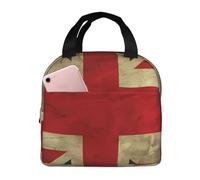 Borsa termica per il pranzo, con bandiera britannica, per donne e uomini, a prova di perdite, borsa termica per il pranzo, per il lavoro e il picnic